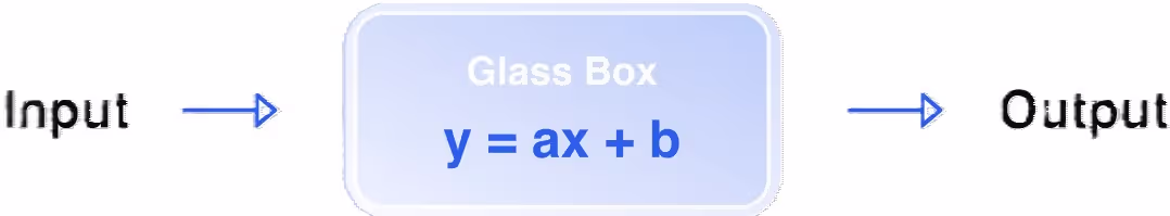 transparent model input output diagram